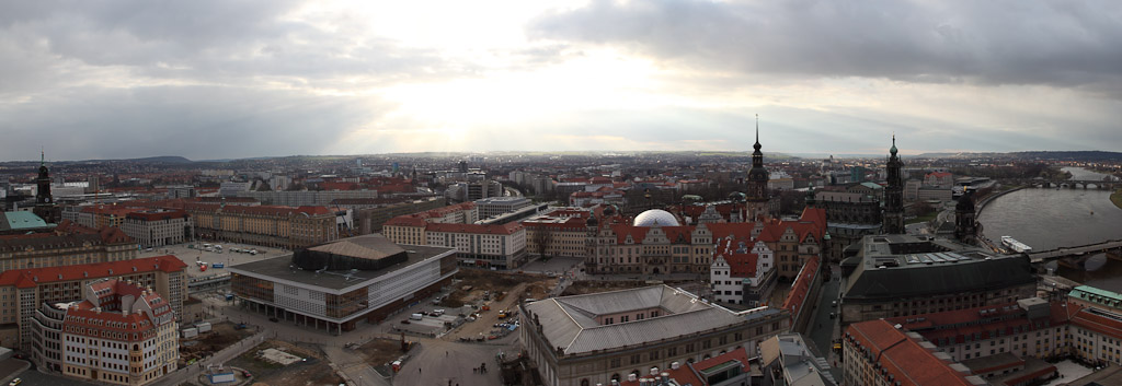 Germany - Dresden - View from church tower 4